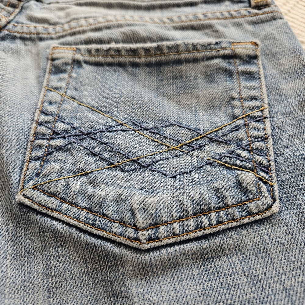 Citizens Of Humanity Blue Jean Denim Long Shorts Classic Cutoff Style 251 - Picture 16 of 16